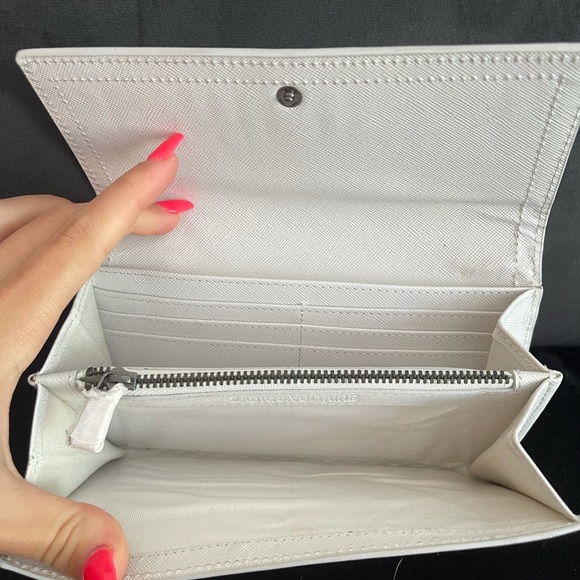 Zadig$Voltair leather wallet in white - Picture 3 of 4